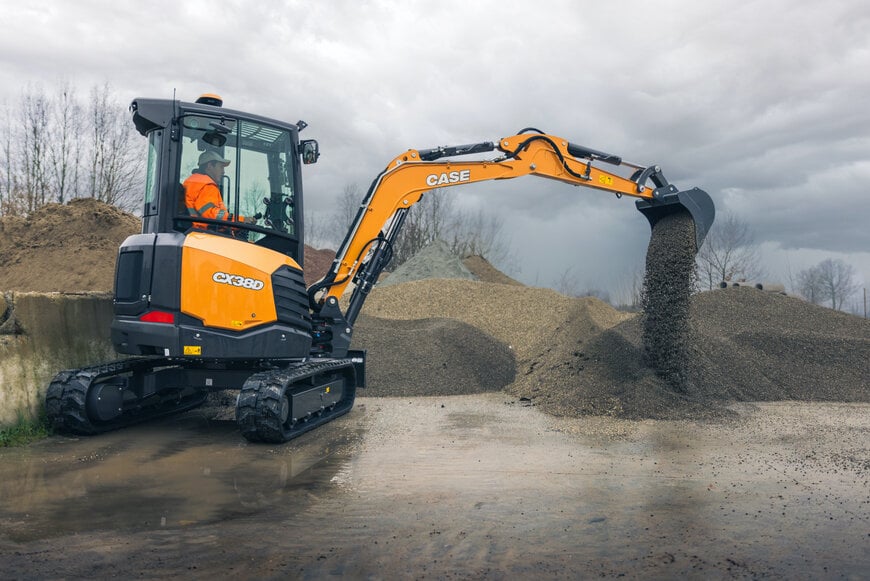 CASE Launches High Specification CX38D As 20th Model In Comprehensive Mini Excavator Line-Up