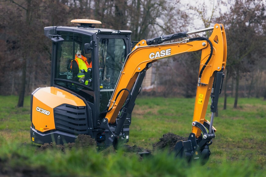 CASE Launches High Specification CX38D As 20th Model In Comprehensive Mini Excavator Line-Up