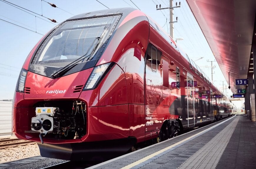 Stadler and ÖBB present new double-deck train for long-distance transport