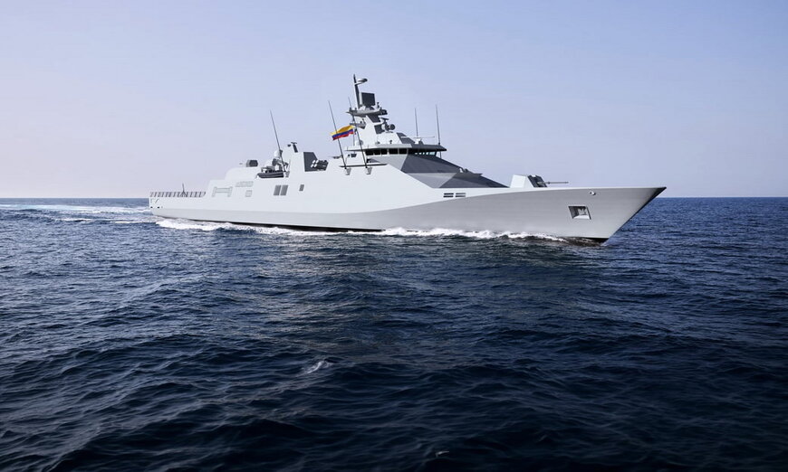 Kongsberg Maritime to provide propulsion system for new Colombian Navy frigate