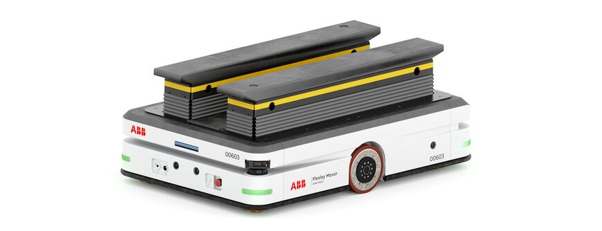 ABB introduces the most compact, AI-powered AMR for payloads up to 1500&nbsp;kg