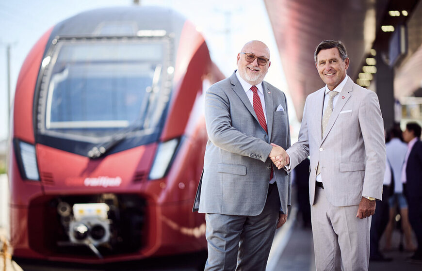 ÖBB präsentieren erstmalig den neuen Railjet Doppelstock