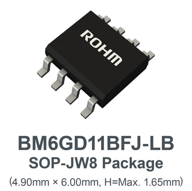 ROHM dévoile un circuit intégré de commande de grille isolée pour les transistors à effet de champ GaN haute tension