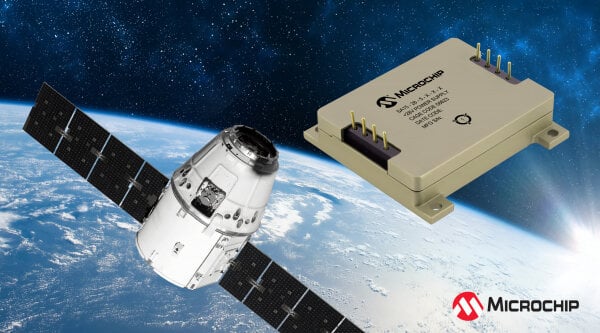 Microchip社、宇宙向け耐放射線15W DC-DC電源を発表
