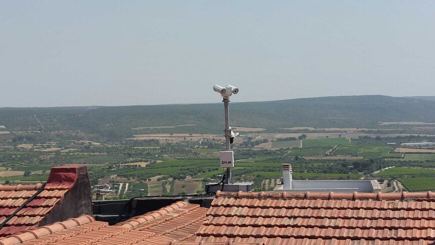 Active protection of woodland heritage: FLIR thermal imaging cameras man the Ionian Arc of Puglia