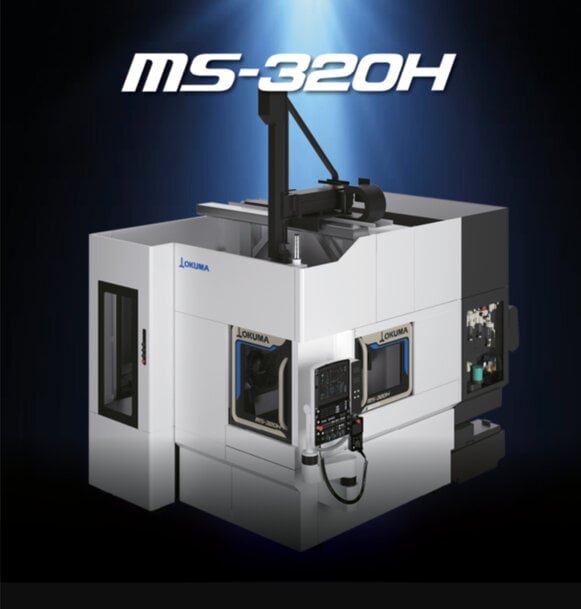 Okuma stellt MS-320H Bearbeitungszentrum für Kleinserien-Effizienz vor