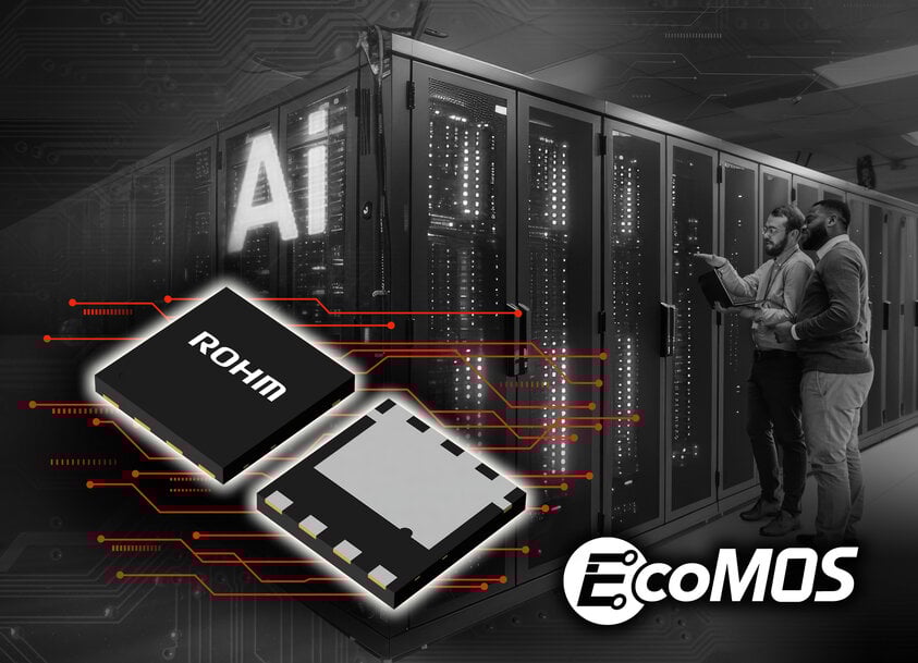 ROHM Launches 100V MOSFET with Industry-Leading SOA for AI Servers