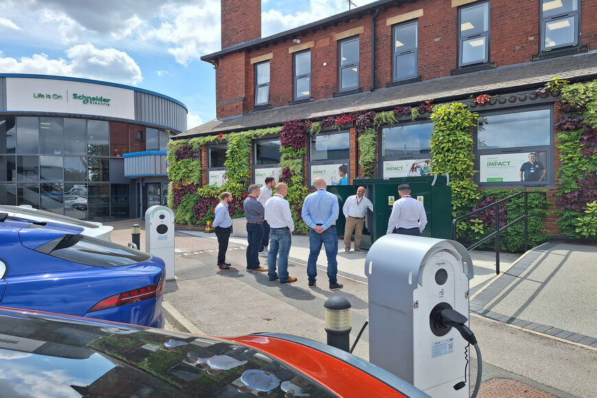 Schneider Electric unites experts, showcases products set to supercharge EV transition