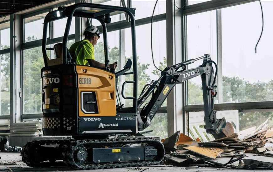 Bauprojekt mit Vorzeigecharakter: Weltweit erster vollelektrischer R&uuml;ckbau realisiert