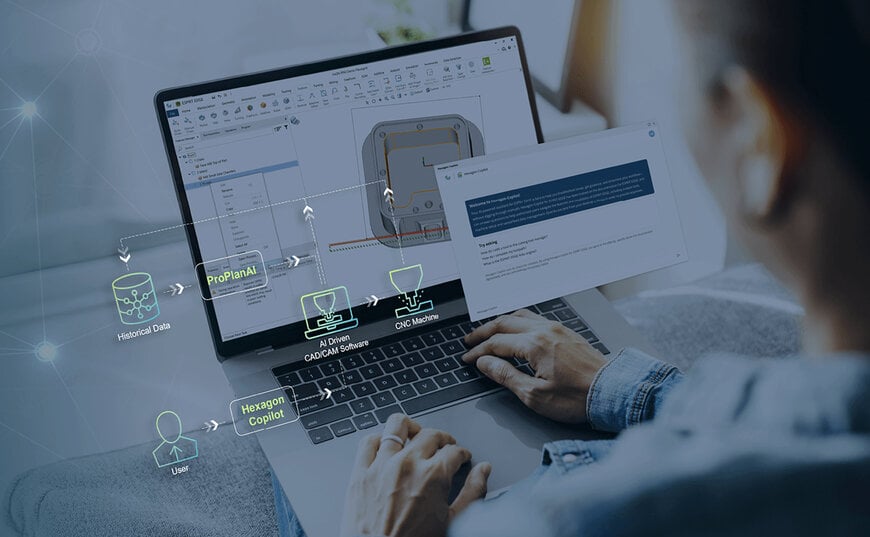 Hexagon presenta il software CAM basato sull'intelligenza artificiale per la tornitura a fantina mobile