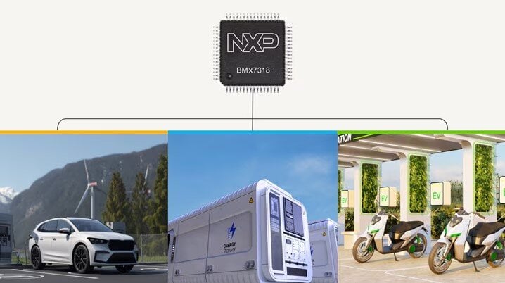 NXP’s New Battery Cell Control IC Family Advances New Energy Solutions