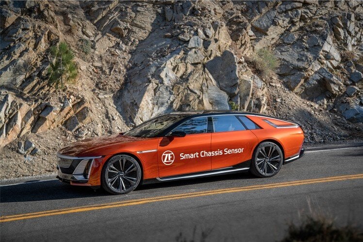ZF begins Smart Chassis Sensor series production for Cadillac