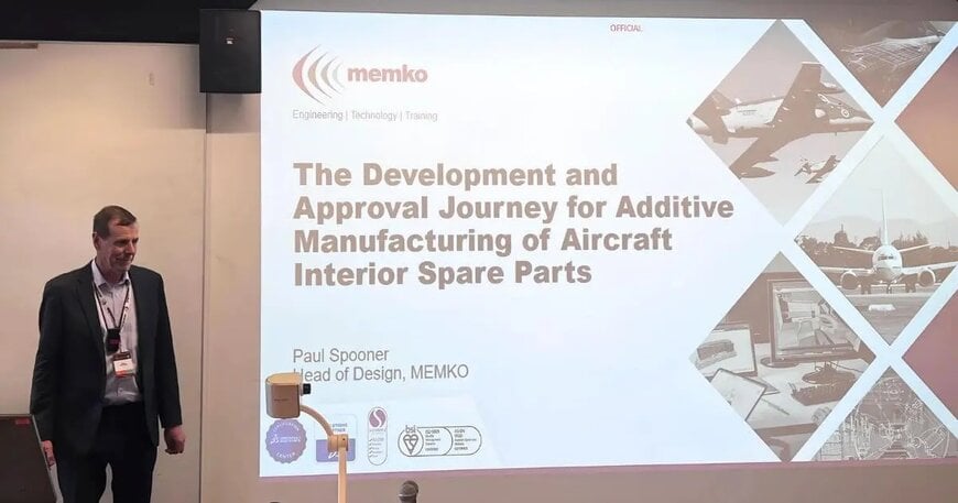 MEMKO Showcases Certified 3D Printed Aircraft Parts at APICAM 2025