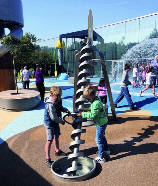 SIGMATEK ermöglicht interaktiven Wasserspielplatz mit intelligenter Steuerung
