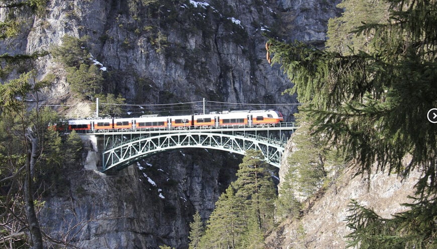OBB Karwendelbahn: Umfassende Sanierungen auf der Bergstrecke