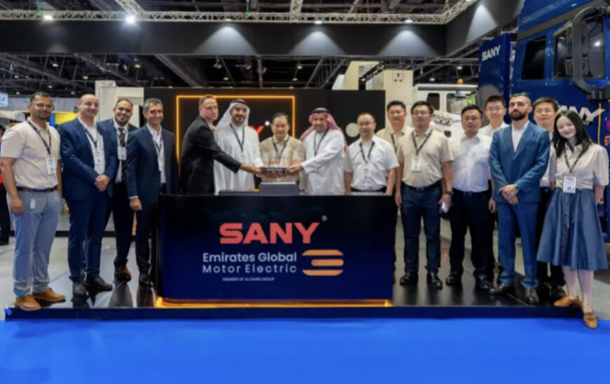 SANY Electric Truck Shines at the 2025 Mobility Live Middle East