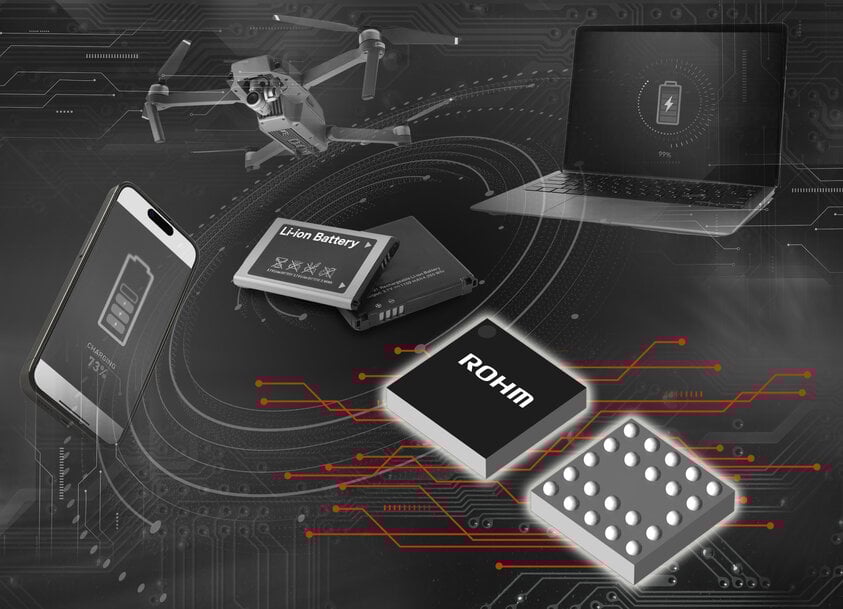 ROHM Launches Ultra-Compact MOSFET with Industry-Leading 2.0mΩ ON-Resistance for Fast Charging