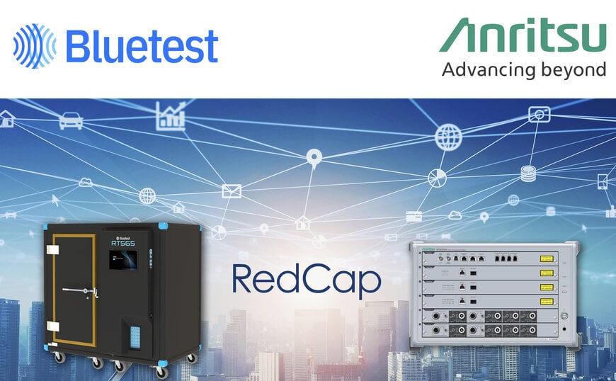 Anritsu and Bluetest Launch 5G RedCap OTA Test Solution for IoT