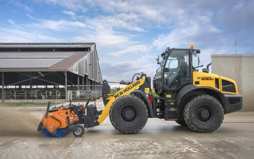 New Holland Construction Launches W100D Compact Wheel Loader