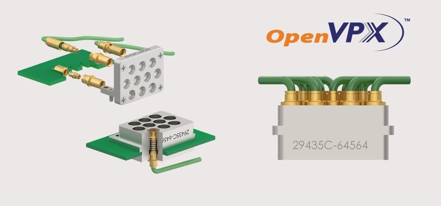 HUBER+SUHNER Unveils VITA 67.3 RF Interconnect