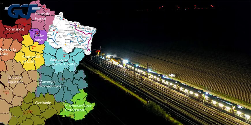 GCF rinnova le ferrovie del Grand Est in Francia con due cantieri estivi