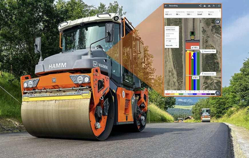 Digital Tools Enhance Efficiency in Asphalt Compaction