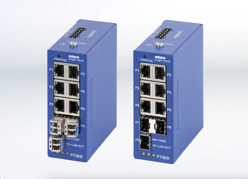 EKS präsentiert kompakten Switch für Fernnetze