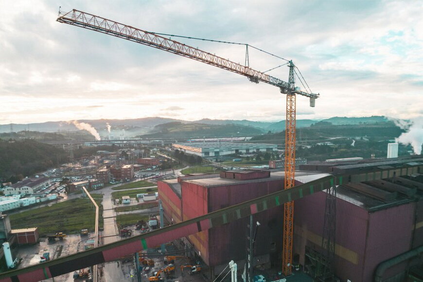ArcelorMittal relies on Liebherr crane technology for decarbonisation project