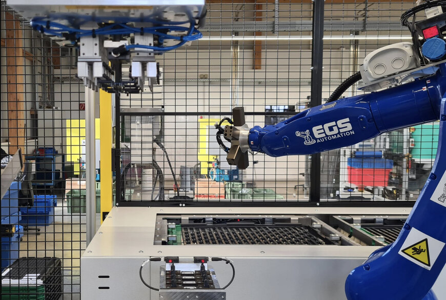 Yaskawa automatisiert Verpackung: 16.500 Spritzgussteile in 12 Stunden
