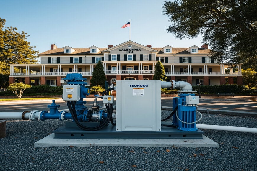 Tsurumi Powers Wastewater at Historic California Resort