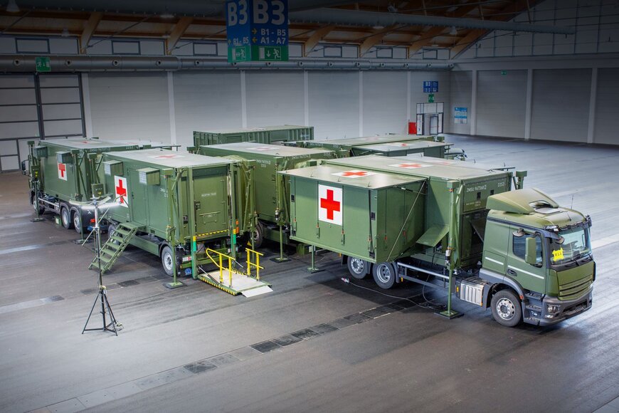 Rheinmetall Delivers Fourth Mobile Rescue Station to Ukrainian Armed Forces