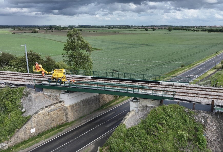 VolkerRail Supports TRU Milestone with Wiring, Track, & Bridge Upgrades
