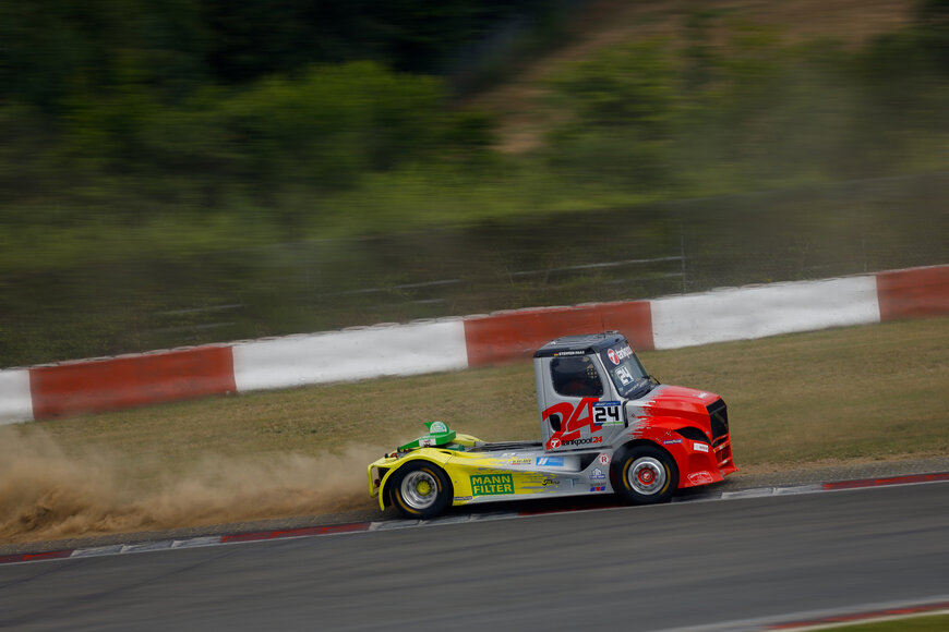 Starker Auftritt von MANN-FILTER beim Truck Grand Prix