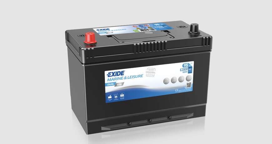 Exide Launches Dual-Purpose Marine Battery with EFB Technology