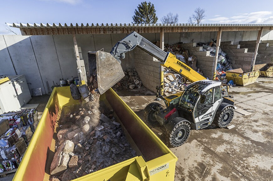 Liebherr T 60-9s Powers Efficient Waste Operations in Austria