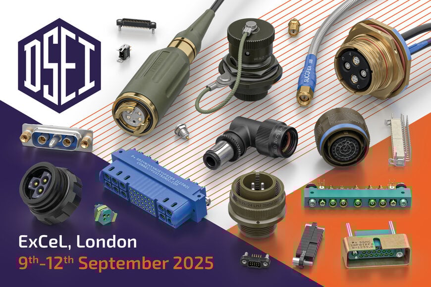 Lane Electronics showcases defence connectors at DSEI 2025