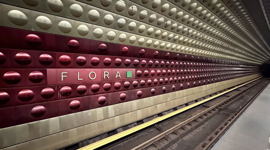 STRABAG erhielt Auftrag zur Revitalisierung der U-Bahn-Station Flora in Prag