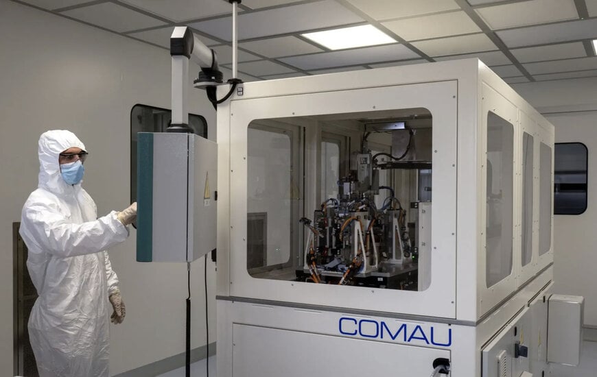 Comau crea dry room a Torino per produzione celle innovativa