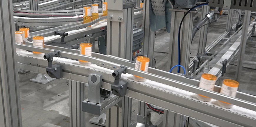 FlexLink's automation transforms pharmaceutical distribution centers