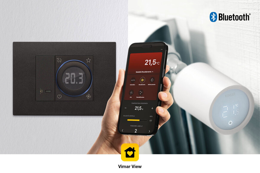 Vimar View Wireless: nuove soluzioni per la termoregolazione intelligente