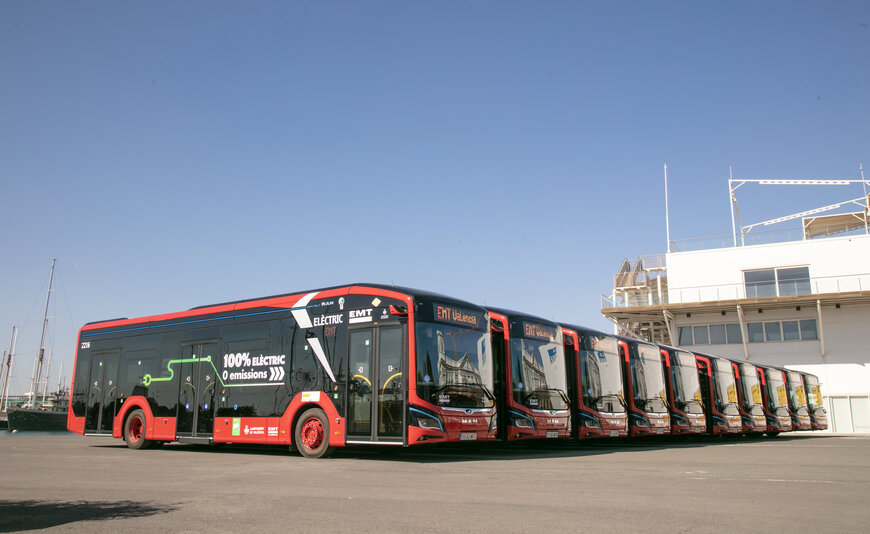 Valencia vergibt MAN den gr&ouml;&szlig;ten Elektrobusauftrag in Spanien