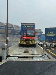 INAUGURATION DU TERMINAL DE FERROUTAGE DU PORT DE CHERBOURG & DE L'AUTOROUTE MULTIMODALE CHERBOURG-MOUGUERRE RELIANT L'ESPAGNE AUX ILES BRITANNIQUES