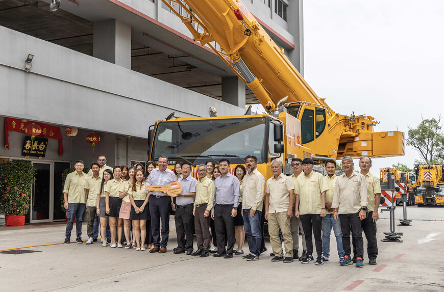 Peck Tiong Choon Adds Most Powerful 4-Axle Crane