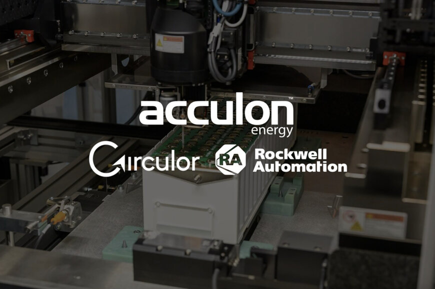 Acculon selects Rockwell, Circulor to boost battery supply transparency