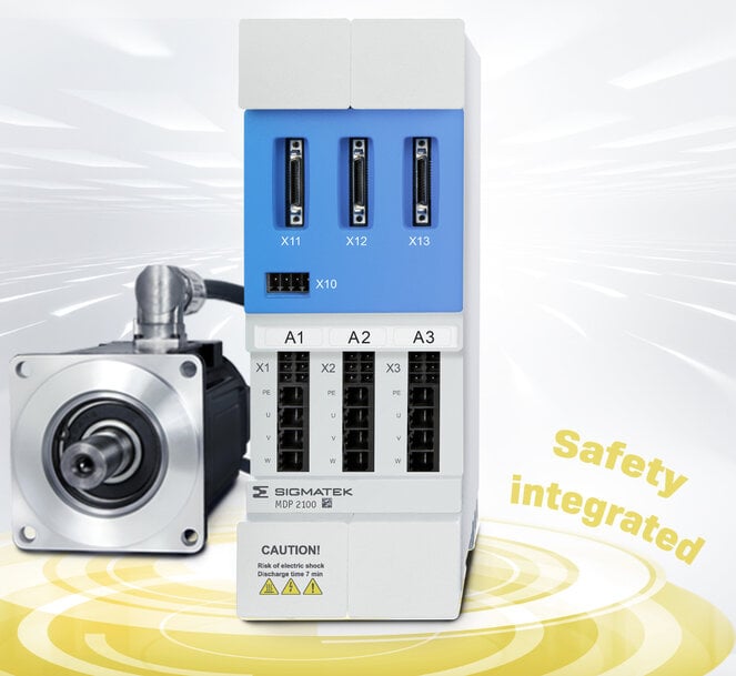 Sigmatek presents Compact Servo Drive for 230V Range