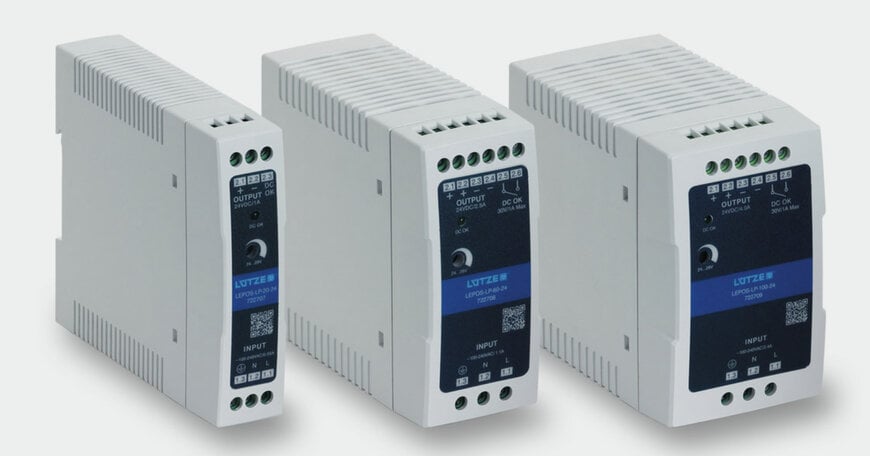 Lütze Expands LEPOS Power Supply Family