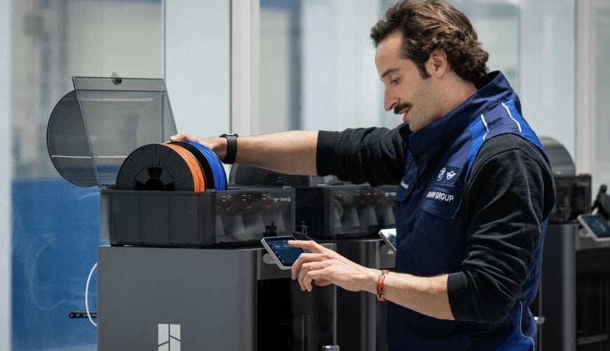 BMW integra il riciclo nella stampa 3D per sostenibilità