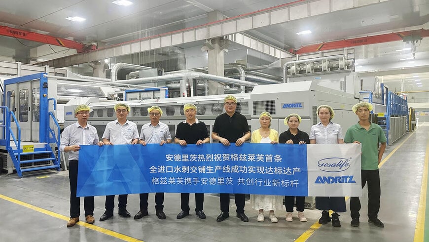 Andritz Powers Gesalife’s Spunlace Expansion