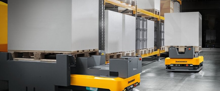 Jungheinrich automates material flow at Picanol in Belgium