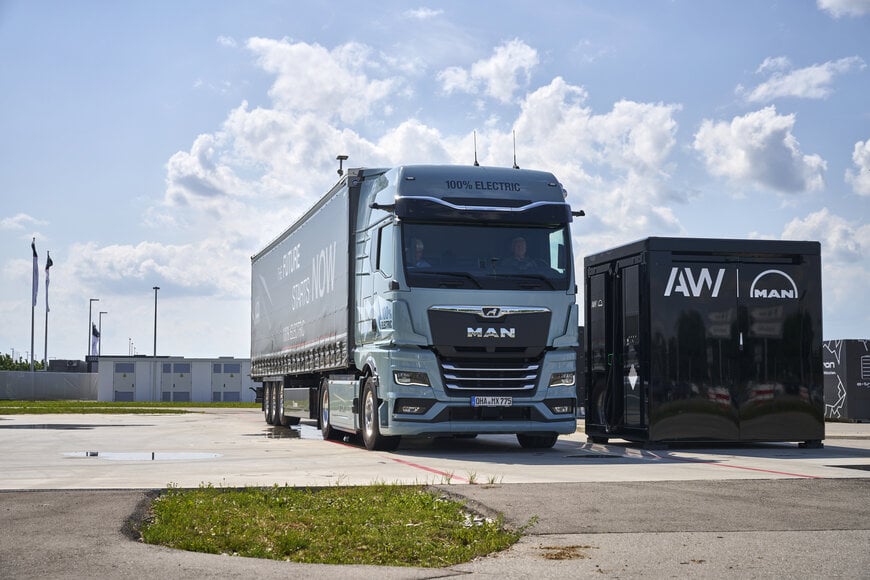 MAN Introduces Smart Charging Cube